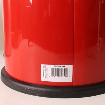 Kovový odpadkový koš Wesco 186642-02 červený