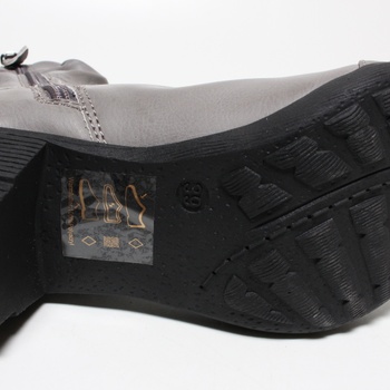 Kotníkové boty Andrea Conti 0616628 šedé 39
