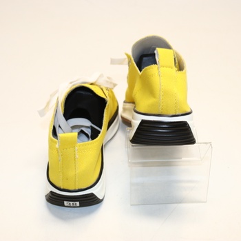 Dámské plátěné boty žluté vel. 38