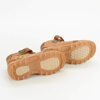 Dětské kotníkové sandále Melania hnědé