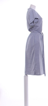 Dámské letní šaty s krátkým rukávem modré