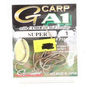 Rybářské háčky Gamakatsu CARP G A1 size 1