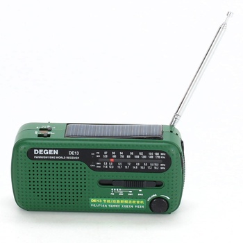 Přenosný radiopřijímač Degen DE13