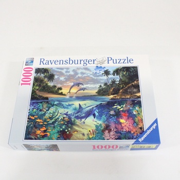 Puzzle Ravensburger mořský záliv 1000dílků