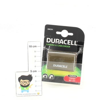 Baterie Duracell DRC511 pro fotoaparát Canon