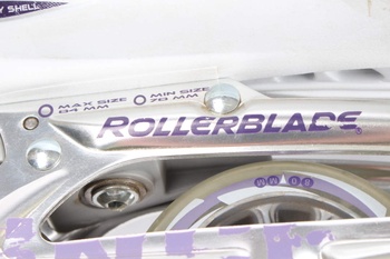 Kolečkové brusle Rollerblade šedo fialové