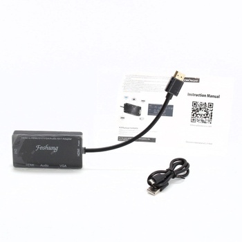 Adaptér HDMI na VGA Foshung DFGH0408 