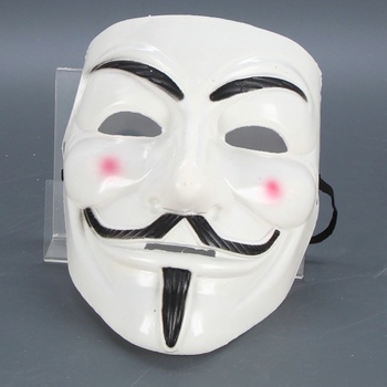 Plastiková maska Vendetta Anonymus 