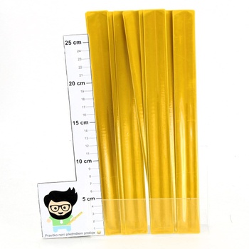 Reflexní pásek žlutý - 50 ks