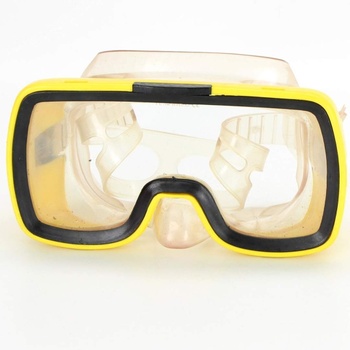 Potápěčské brýle žlutočerné  