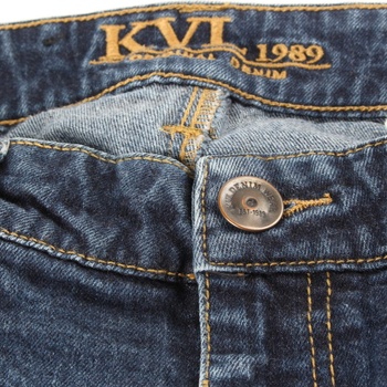 Pánské džíny KVL odstín modré