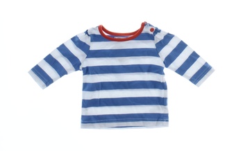 Dětské tričko M&Co. pruhované modrobílé