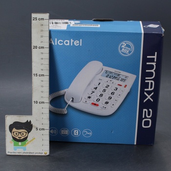 Pevná linka Alcatel T MAX 20 bílý 