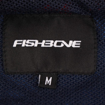 Pánská bunda Fishbone modrá s prvky červené