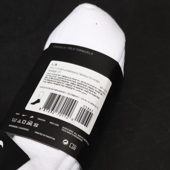 Ponožky Nike SX4926-101 05865 bílé 42-46