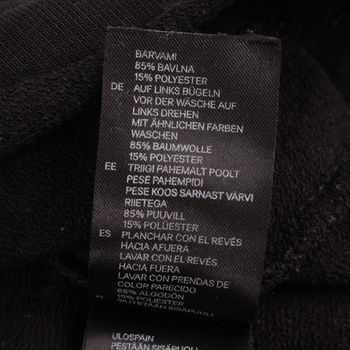 Dámská mikina H&M Divided černá s nápisem