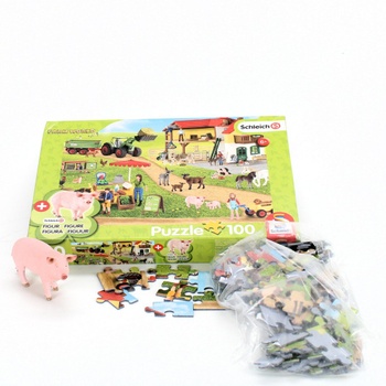 Dětské puzzle Schmidt Farm World