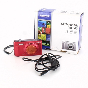 Digitální fotoaparát Olympus VR-340 červený