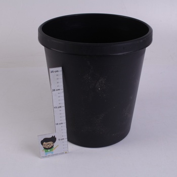 Odpadkový koš Helit černý 33 cm 