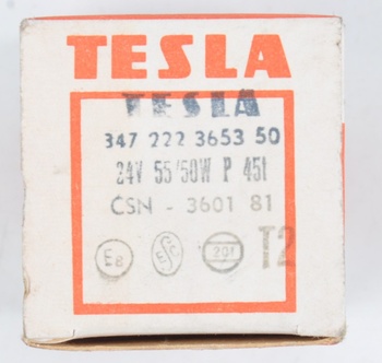 Autožárovka Tesla TP 123-2-64