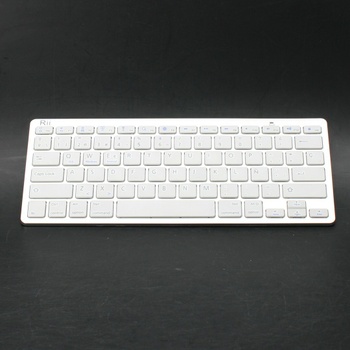 Bezdrátová klávesnice Rii BT09 bílá 