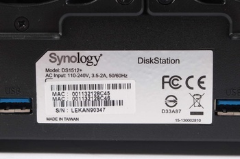 Datové úložiště Synology DiskStation DS1512+