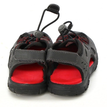 Dětské sandále semišové suchý zip