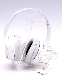Náhlavní sluchátka Sony bílá