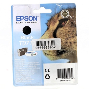 Inkoustová cartridge Epson T0711 černá