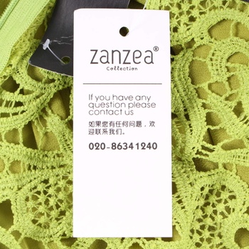 Společenské šaty Zanzea hráškově zelené