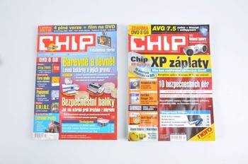 Sbírka časopisů Chip více kusů