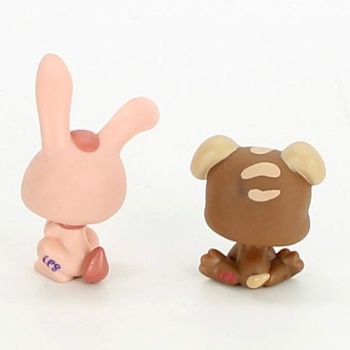 Figurky Littlest Pet Shop - pejsek a zajíc