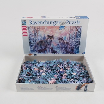 Puzzle 1000 Ravensburger Polární vlci