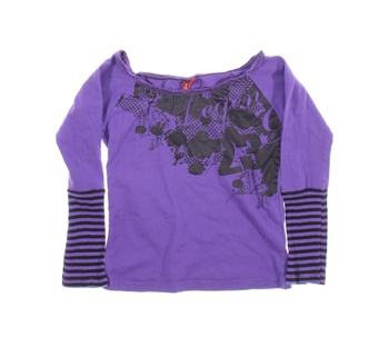 Dětské tričko Girls odstín fialové 