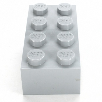 Úložný box na hračky Lego šedý