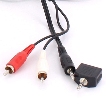 Audio kabel 2x cinch/2x jack 3,5mm 150 cm