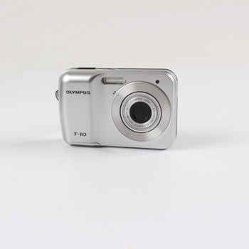 Digitální fotoaparát Olympus T-10 stříbrný