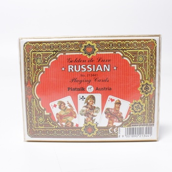 Karetní hra Piatnik Kanasta - Golden Russian