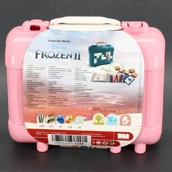 Kufřík s razítky Disney Frozen růžový