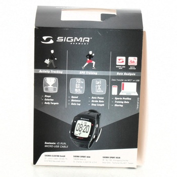 Běžecké hodinky Sigma ID.RUN 24800 černé