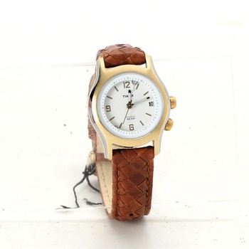 Dámské hodinky Timex zlato bílé barvy