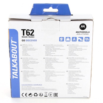 Vysílačky Motorola TALKABOUT T62 2 kusy