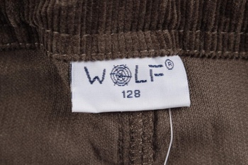 Dětské kalhoty Wolf T2023 odstín hnědé