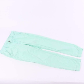 Dívčí kalhoty H&M zelené barvy