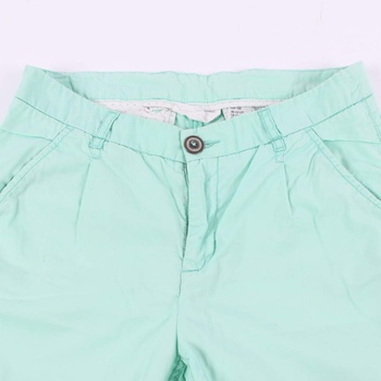 Dívčí kalhoty H&M zelené barvy