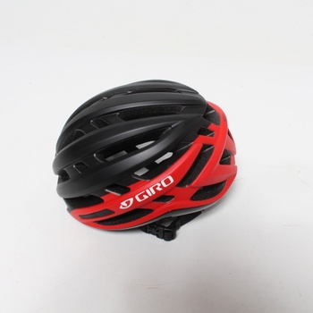 Cyklistická helma Giro černá/červená