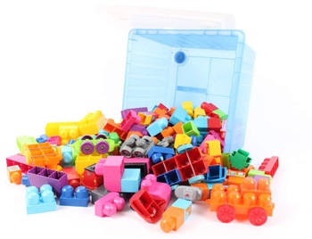 Dětská plastová stavebnice - různé dílky