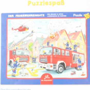 Dětská puzzle Die Spiegelburg požární služba