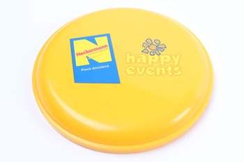Frisbee žluté reklamní motiv