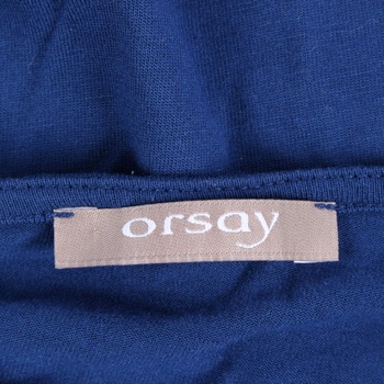 Dámské tričko Orsay odstín modré s výšivkou